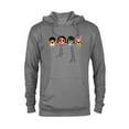 thumbnail image 1 of Bob’s Burgers Chibi Kawaii Linda Gene Tina and Louise - Pullover Hoodie for Adults - Customized-Graphite Heather, 1 of 5