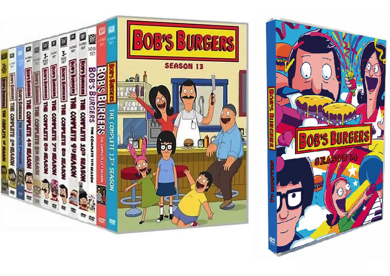 Bob's Burgers Complete Series Seasons 1-14 (DVD) - Walmart.com