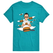 Bobs Burgers - Flying Burgers Mens Short Sleeve Graphic T-Shirt