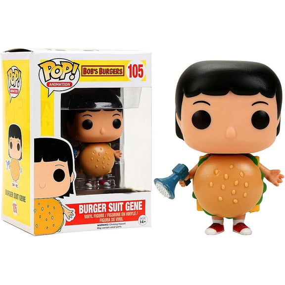 Bob's Burgers Funko POP! Animation Burger Suit Gene Vinyl Figure