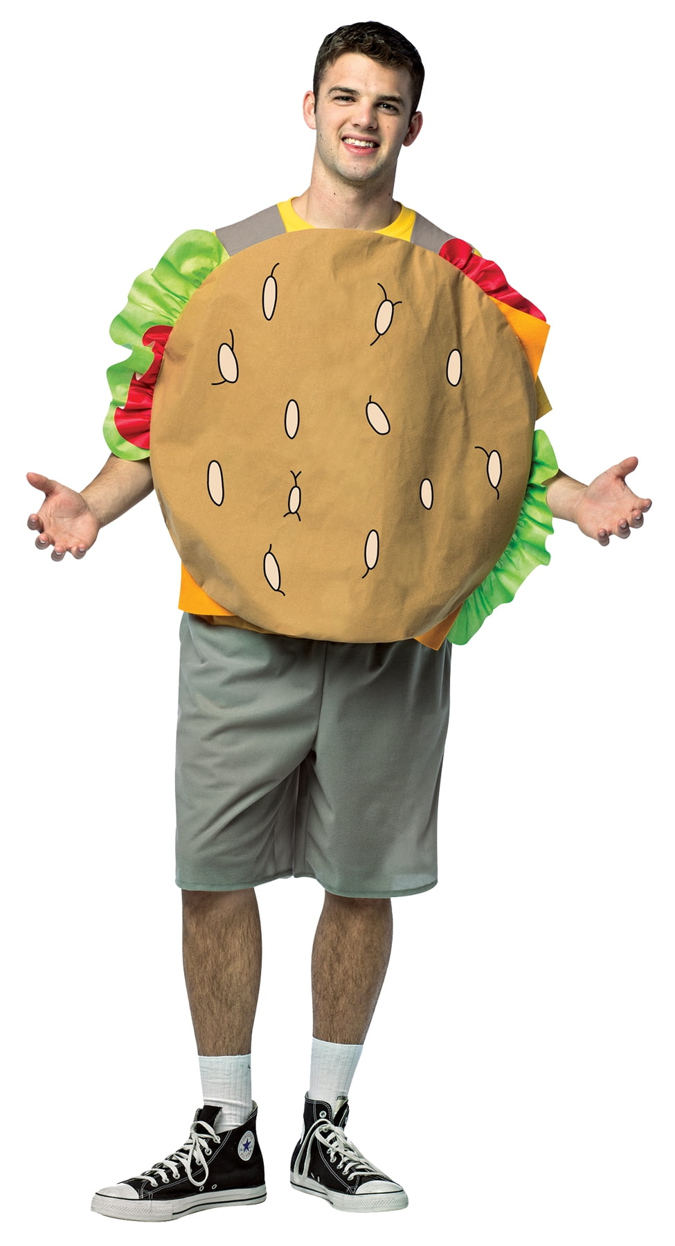 Bob's Burgers Gene Men's Halloween Fancy-Dress Costume for Adult, One Size