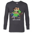 thumbnail image 1 of Bob’s Burgers Happy St. Patties St. Patrick’s Day - Long Sleeve T-Shirt for Men - Customized-Charcoal Heather, 1 of 5