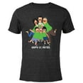 thumbnail image 1 of Bob’s Burgers Happy St. Patties St. Patrick’s Day - Short Sleeve Blended T-Shirt for Adults - Customized-Black, 1 of 5