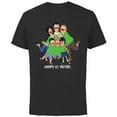 thumbnail image 1 of Bob’s Burgers Happy St. Patties St. Patrick’s Day - Short Sleeve Cotton T-Shirt for Adults - Customized-Black, 1 of 5
