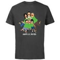 thumbnail image 1 of Bob’s Burgers Happy St. Patties St. Patrick’s Day - Short Sleeve Cotton T-Shirt for Adults - Customized-Charcoal, 1 of 5