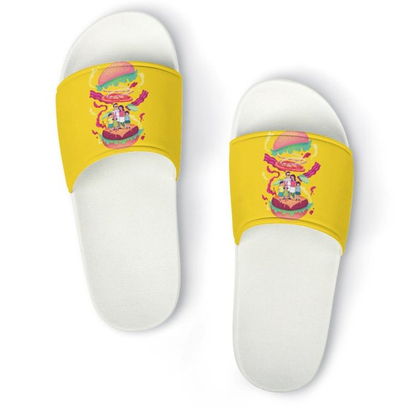 Bob's Burgers Home Slippers Non Slip Bathroom Open Toe Shoes Lightweight Slide Slippers Sandals 36(230mm)