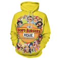 thumbnail image 1 of Bob's Burgers Hoodie 3D Print Pullover Hooded Long Sleeve Sweatshirts Tops Blouse with Pocket for Mens Womens, 1 of 7