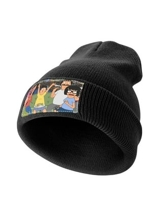 Scarlett Beanie Men Slouchy Knit Skull Cap Warm Stocking Hats Guys Women Striped Winter Beanie Hat Cuffed Plain Hat, One size, Cool Beanie Style,Black