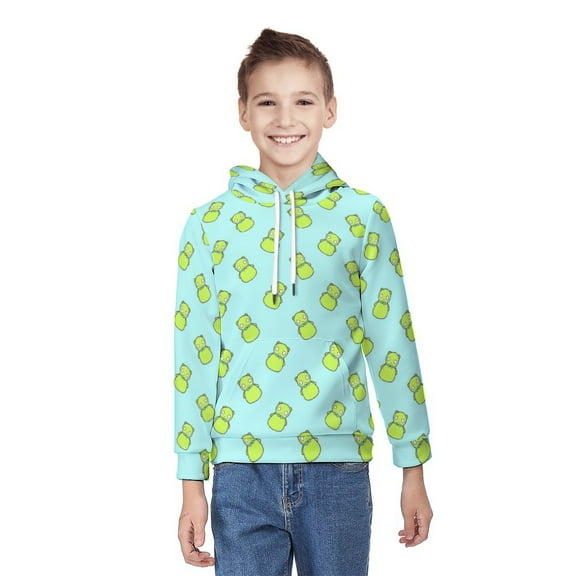 Bob's Burgers Kuchi Kopi Unisex Sweater Boys Girls Sweatshirt 3D Printed Pullover Hoodies Casual Hooded Sweatshirt Jacket S