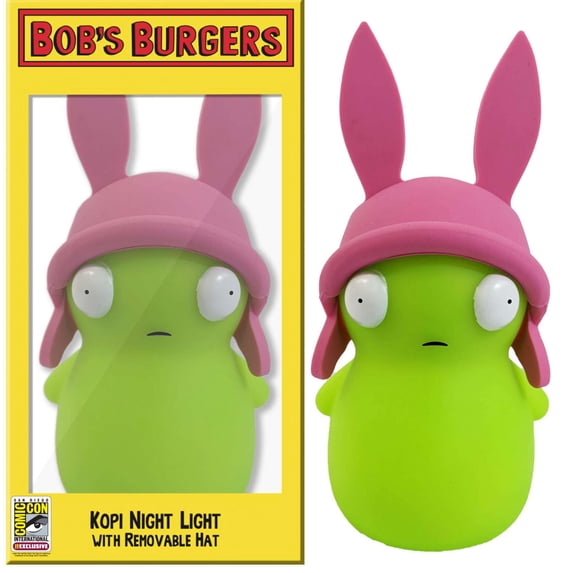 Bob's Burgers Kuchi Kopi as Louise Belcher Night Light (with Removable Hat)