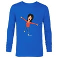 thumbnail image 1 of Bob’s Burgers Linda Belcher Hug - Long Sleeve T-Shirt for Men - Customized-Royal, 1 of 5