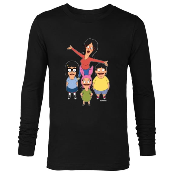 Bob’s Burgers Linda Gene Tina and Louise - Long Sleeve T-Shirt for Men - Customized-Black