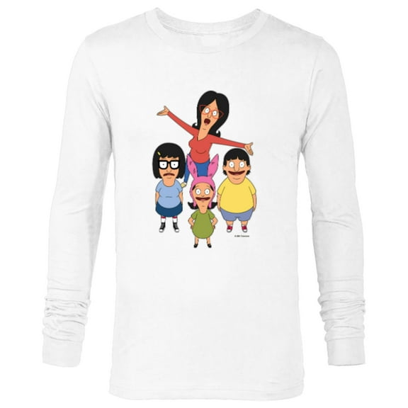 Bob’s Burgers Linda Gene Tina and Louise - Long Sleeve T-Shirt for Men - Customized-White