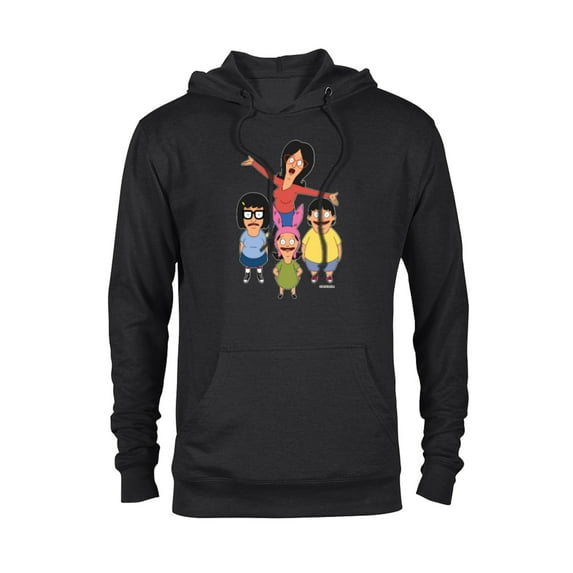Bob’s Burgers Linda Gene Tina and Louise - Pullover Hoodie for Adults - Customized-Black