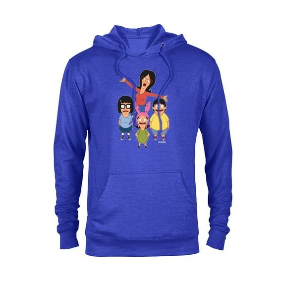 Bob’s Burgers Linda Gene Tina and Louise - Pullover Hoodie for Adults - Customized-Royal Heather