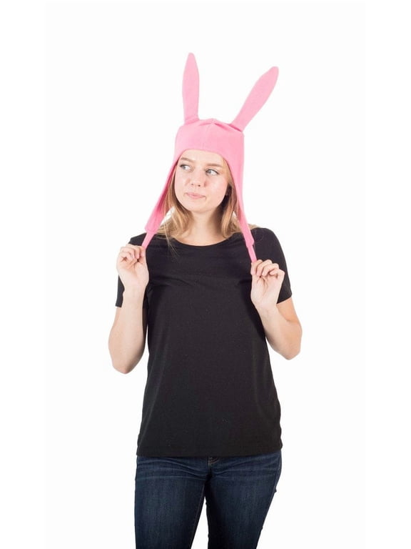 Bob's Burgers Louise Cosplay Fleece Hat, Pink, One Size