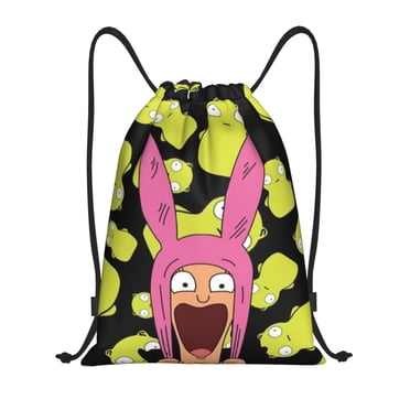 Unisex Waterproof Nylon Drawstring Backpack - Lightweight Gym String Sack