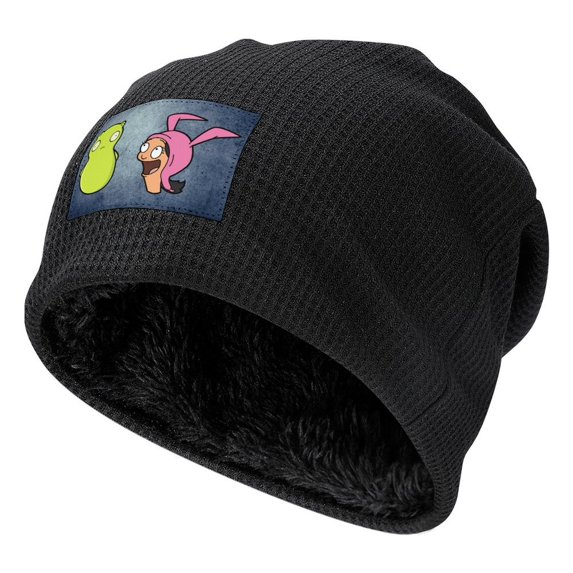 Bob's Burgers Louise Kuchi Kopi Unisex Stretchable Knitted Beanie Hat Daily Plush Pullover Cap Winter Warm Soft Skull Cap For Men Women