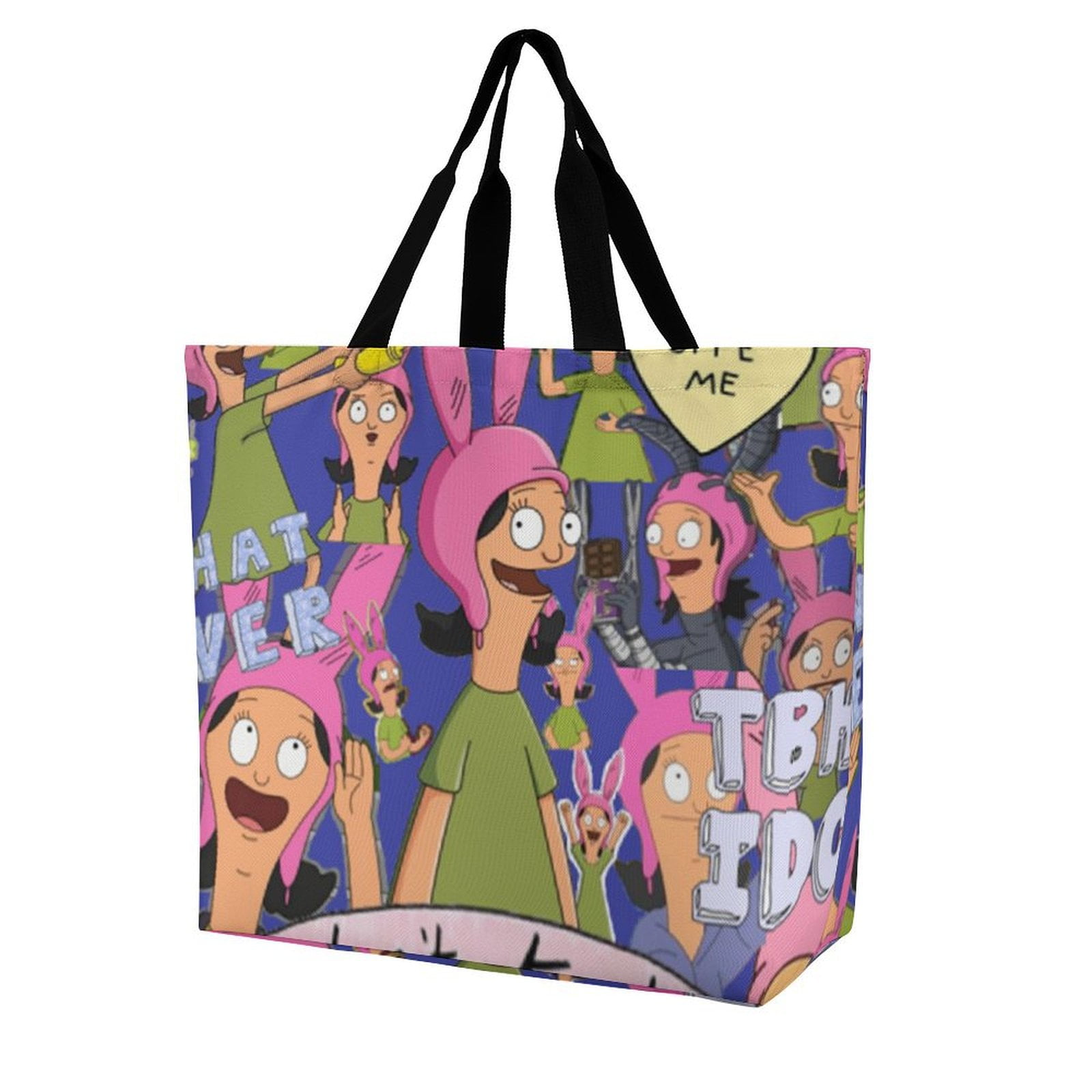 Bob's Burgers Louise Women Tote Bags Lightweight One Shoulder Shopping