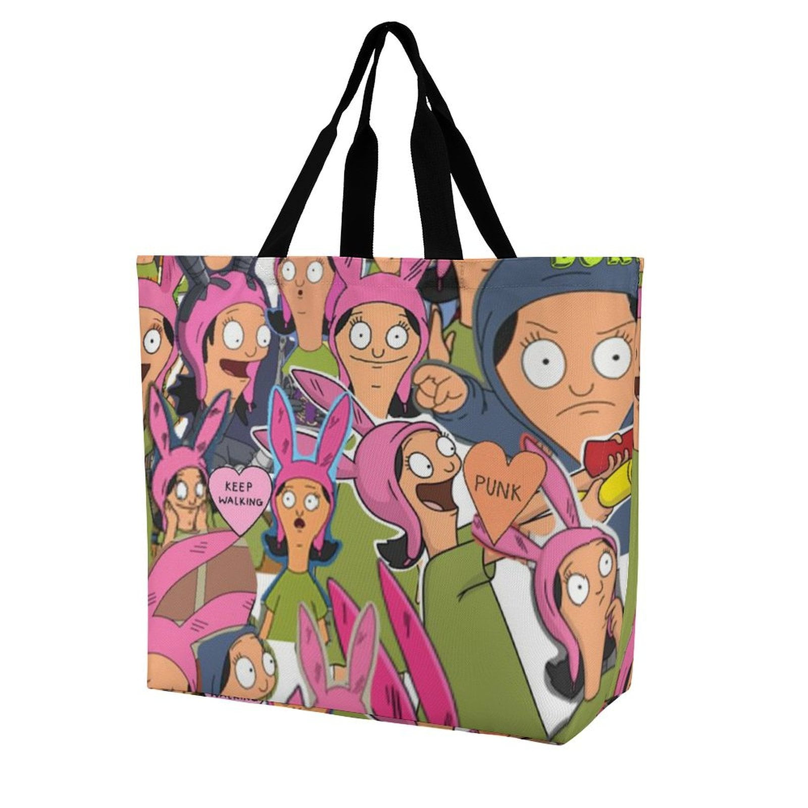 Bob's Burgers Louise Women Tote Bags Lightweight One Shoulder Shopping