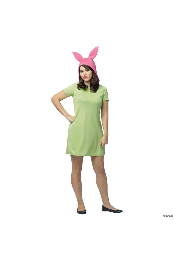 Bob's Burgers: Louise Women's Halloween Fancy-Dress Costume for Adult, One Size