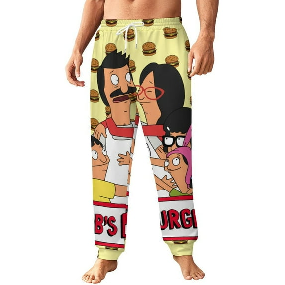 Bob's Burgers Men's Athletic Joggers Stretch Sweatpants Running Workout Gym Track Golf Pants for Men