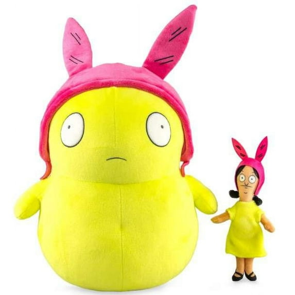 Bob's Burgers Phunny Kuchi Kopi & Louise Plush (HugMe, Vibrates!)