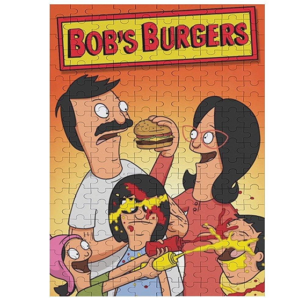 Bob's Burgers Puzzle For Adults & Kids 200 Piece Jigsaw Puzzle