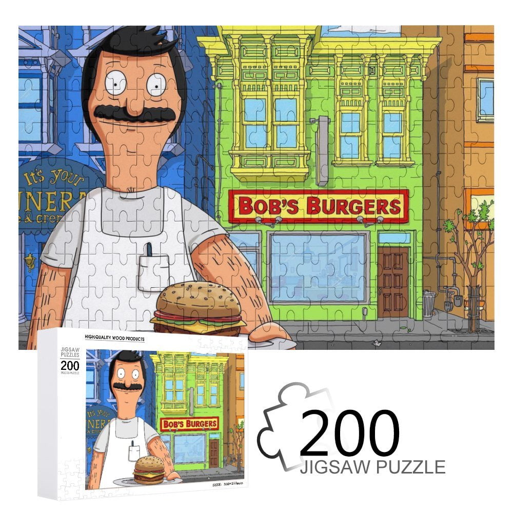 Bob's Burgers Puzzle For Adults & Kids 200 Piece Jigsaw Puzzle