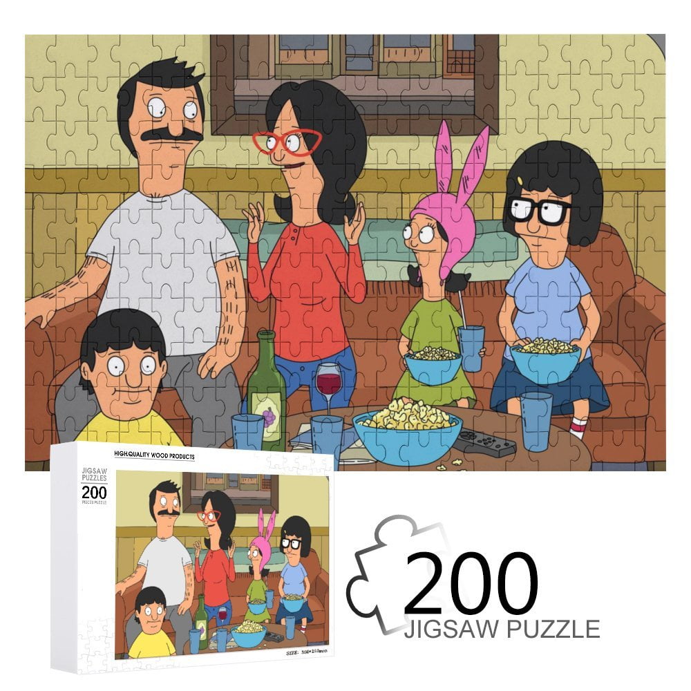 Bob's Burgers Puzzle For Adults & Kids 200 Piece Jigsaw Puzzle