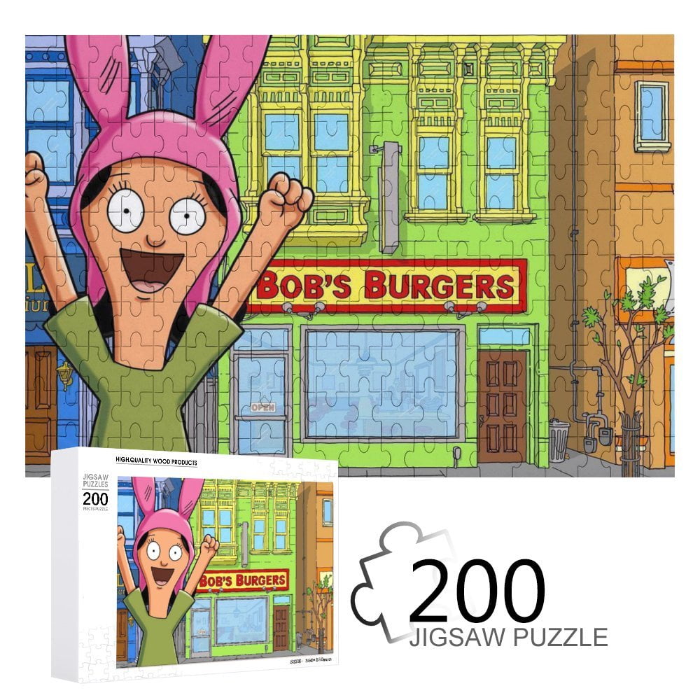Bob's Burgers Puzzle For Adults & Kids 200 Piece Jigsaw Puzzle