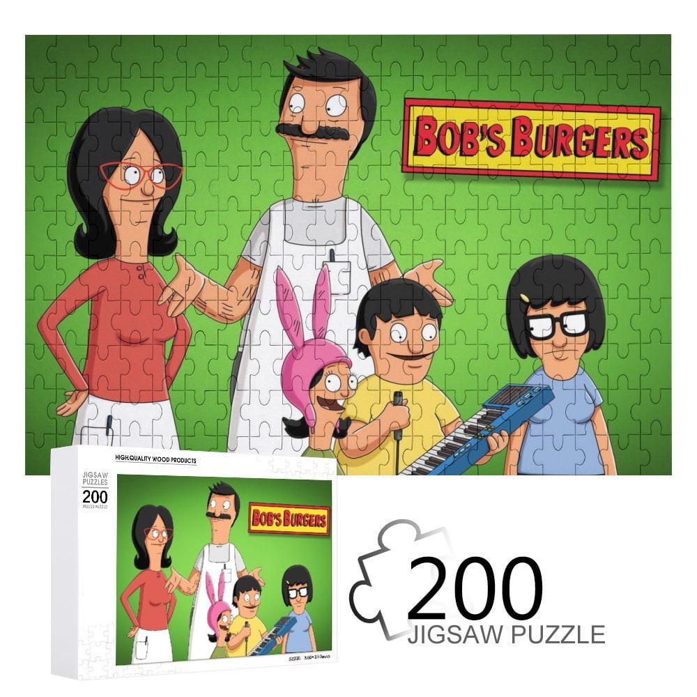 Bob's Burgers Puzzle For Adults & Kids 200 Piece Jigsaw Puzzle