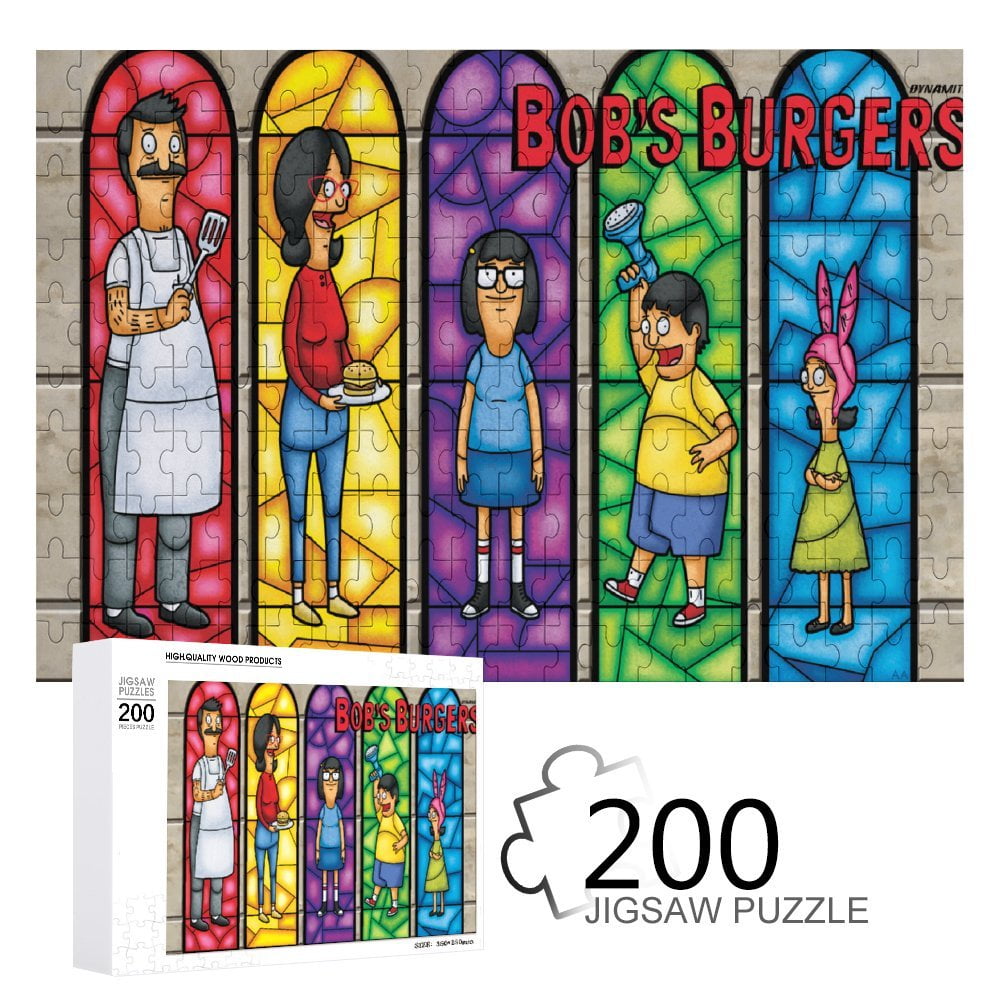 Bob's Burgers Puzzle For Adults & Kids 200 Piece Jigsaw Puzzle