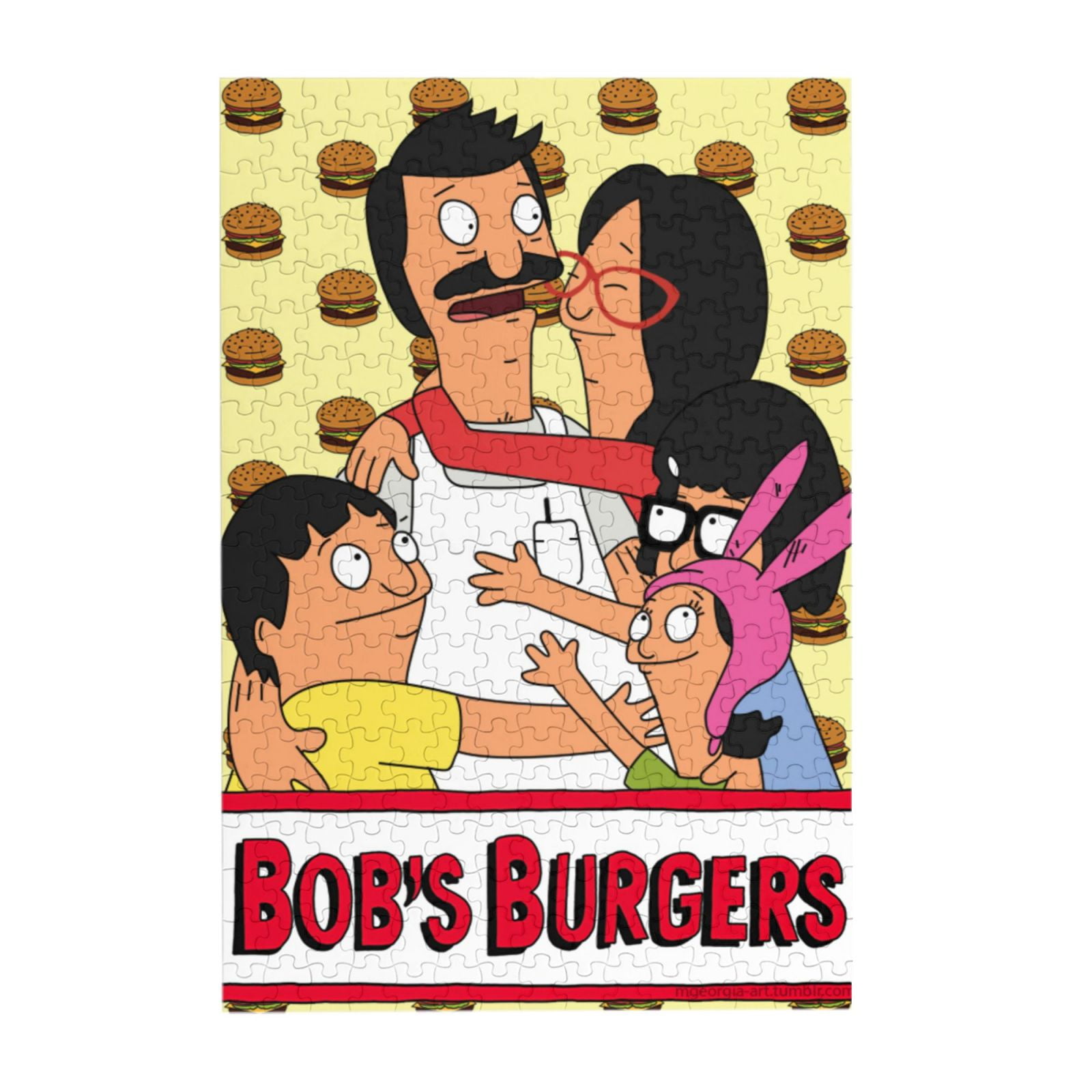 Bob's Burgers Puzzle For Adults & Kids 300 Piece Jigsaw Puzzle