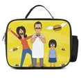 thumbnail image 1 of Bob's Burgers Reusable Lunch Box Detachable Meal Bag Insulated Leakproof Lunch Bag Lunchbox for Work Office Picnic Beach, 1 of 8