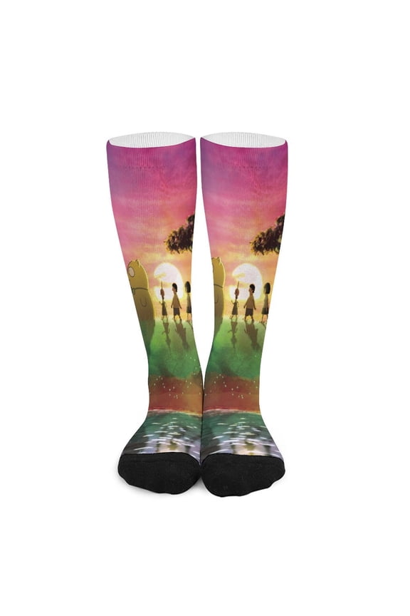 Bob's Burgers Socks Crew Novelty Socks Casual Dress Socks Gifts For Men Women 16.5in