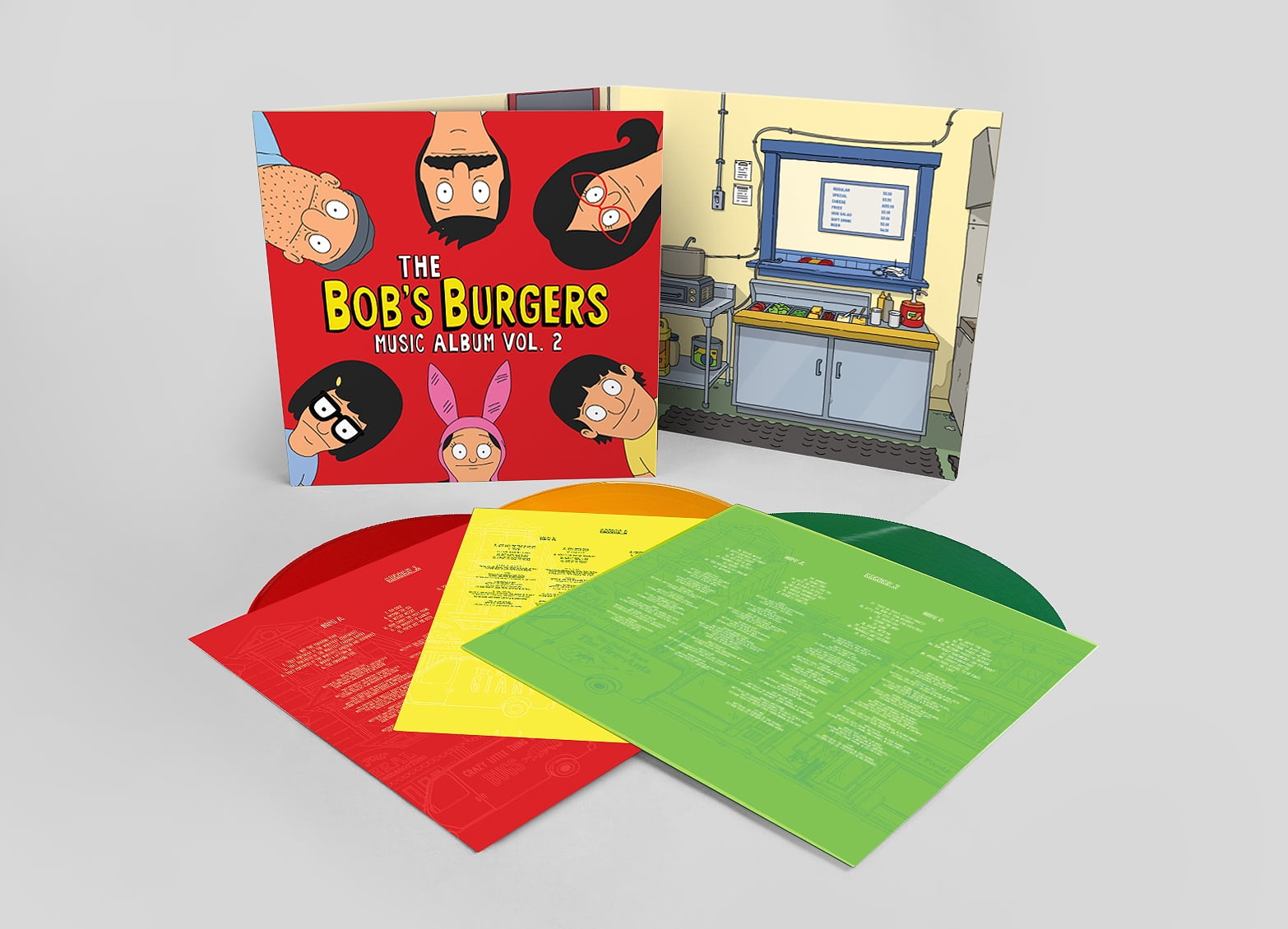 Bob's Burgers - The Bob's Burgers Music Album Vol. 2 - Music & Performance - Vinyl