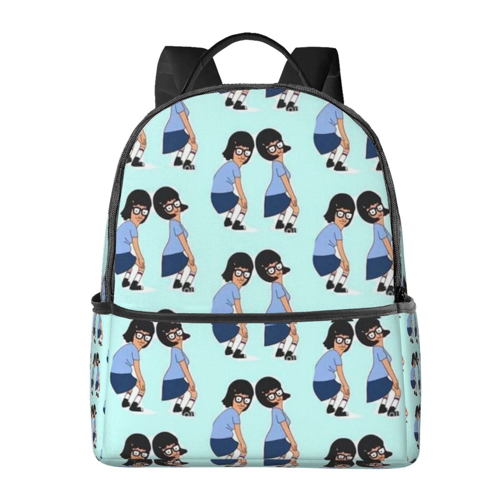 Kids Backpack With Wolf Design - 16" Laptop School Bag, Camping Daypack For Boys & Girls - View #13