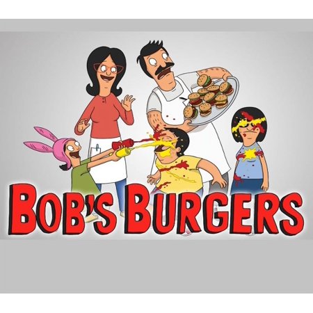 Bob's Burgers Tina Louise Linda Gene Belcher Edible Cake Topper Image ABPID00115V2