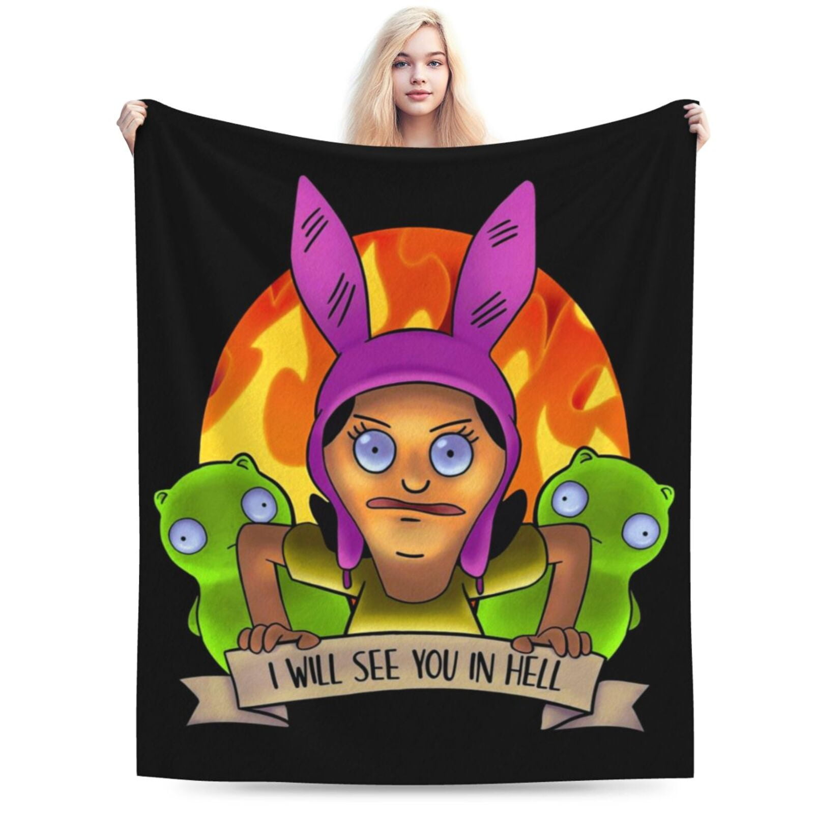 Bob's Burgers UltraSoft Micro Fleece Blanket Plush Fuzzy Cozy Bed