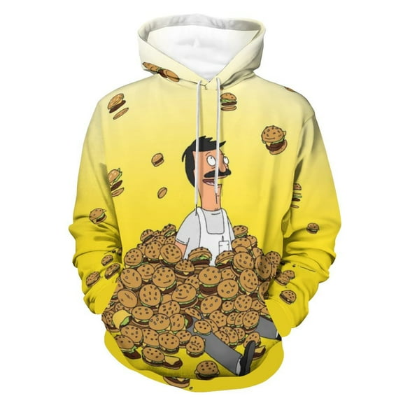 Bob's Burgers Unisex Sweatshirts Fashion Sweater for Men Women Pullover Hoodie Graphic Print Activewear Jacket Tops S