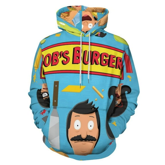 Bob's Burgers Unisex Sweatshirts Fashion Sweater for Men Women Pullover Hoodie Graphic Print Activewear Jacket Tops S