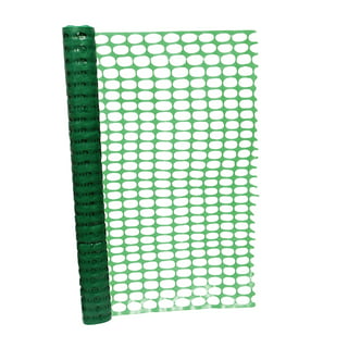 Duety Plastic Mesh Fence Construction Barrier Netting 118X15.7 inch Chicken  Mesh Durable and Lightweight Fencing Roll Wire Frame Floral Netting Crafts
