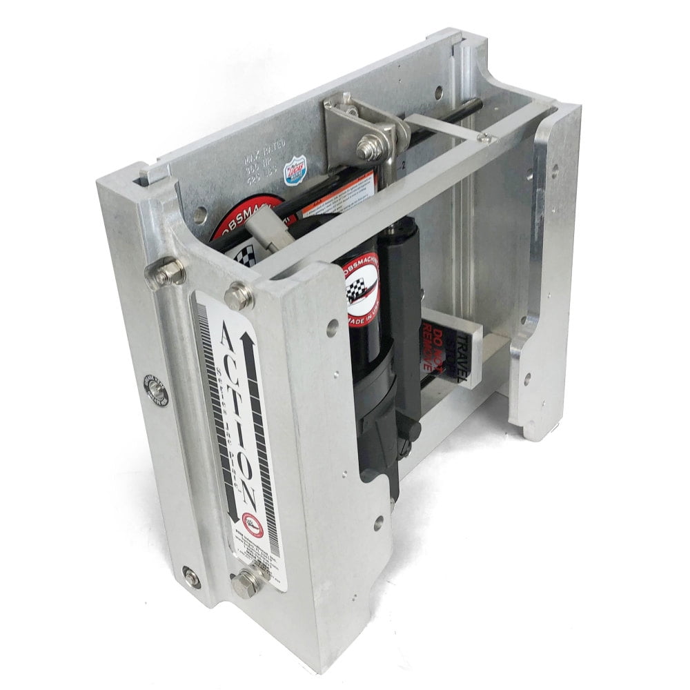 "Bob's Action Series 6"" Jac Plate with Internal Pump and Powerful Motor, Max 300 HP"