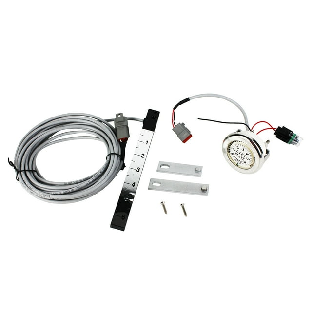 Bob's Machine 110311000 4" Standard Series LED Jack Plate Gauge W/ SS