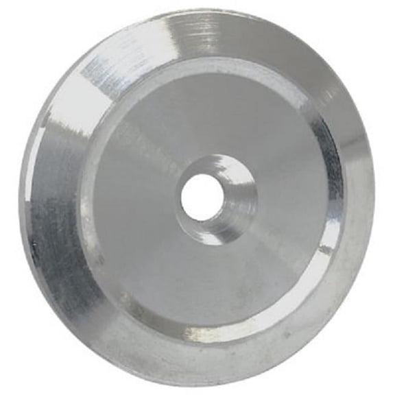 Bobs Machine 3005.8895 DeckSaver Trolling Motor Stabilizer Plate, Brushed Aluminum