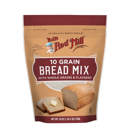 Bob's Red Mill 10 Grain Bread Mix 19 oz Pack of 4