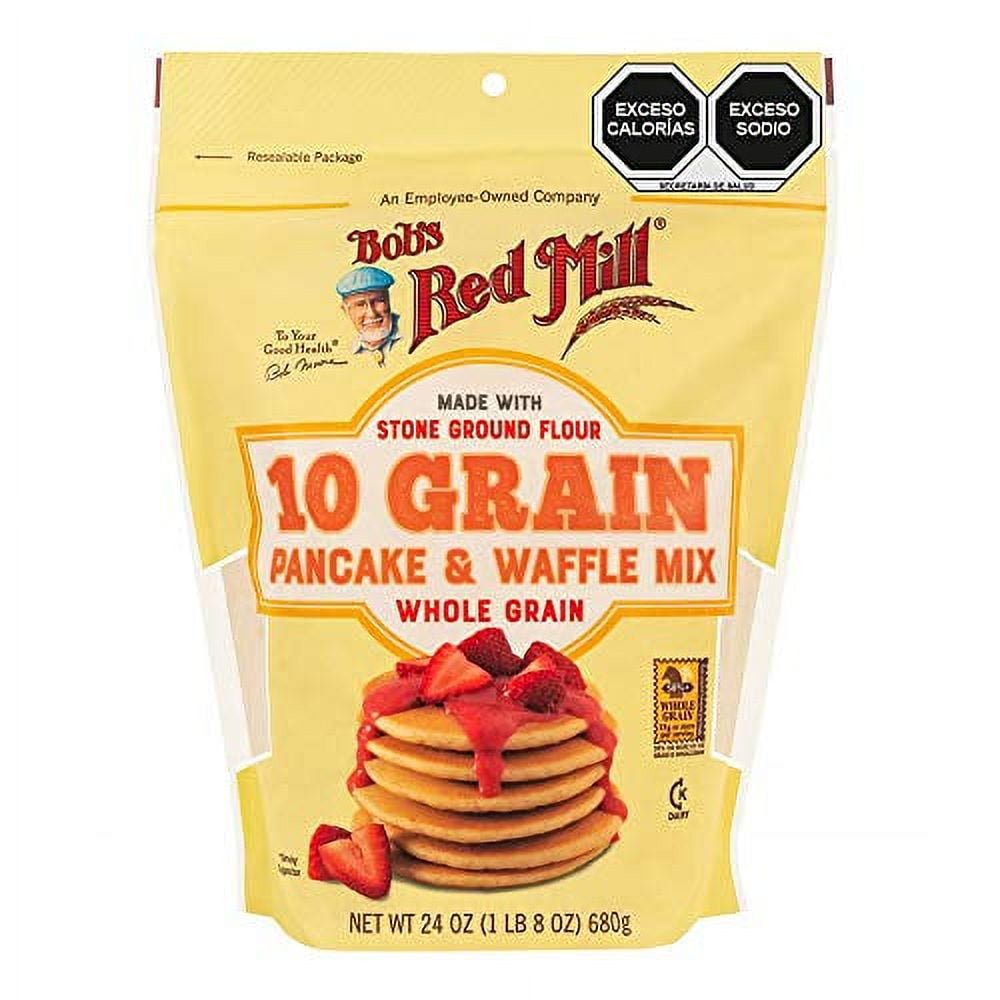 Bob's Red Mill 10 Grain Pancake & Waffle Mix, 24 Oz