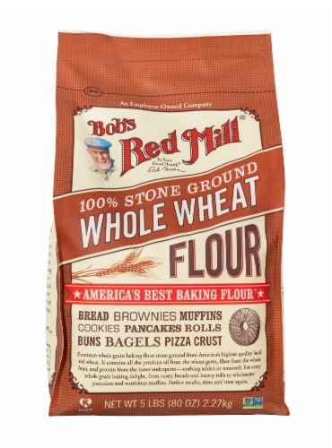 Bob's Red Mill 100% Stone Ground Whole Wheat Flour - 5 lb