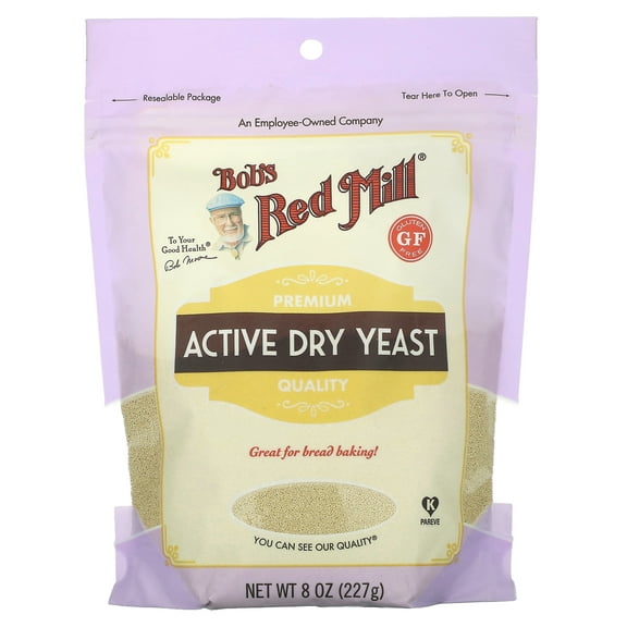 Bobs Red Mill Active Dry Yeast 8 oz Bag